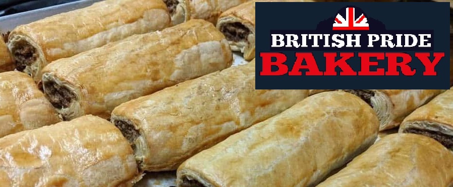 local British bakery award winning sausage rolls