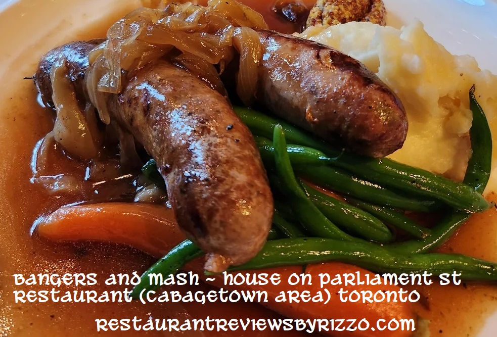 bangers and mash