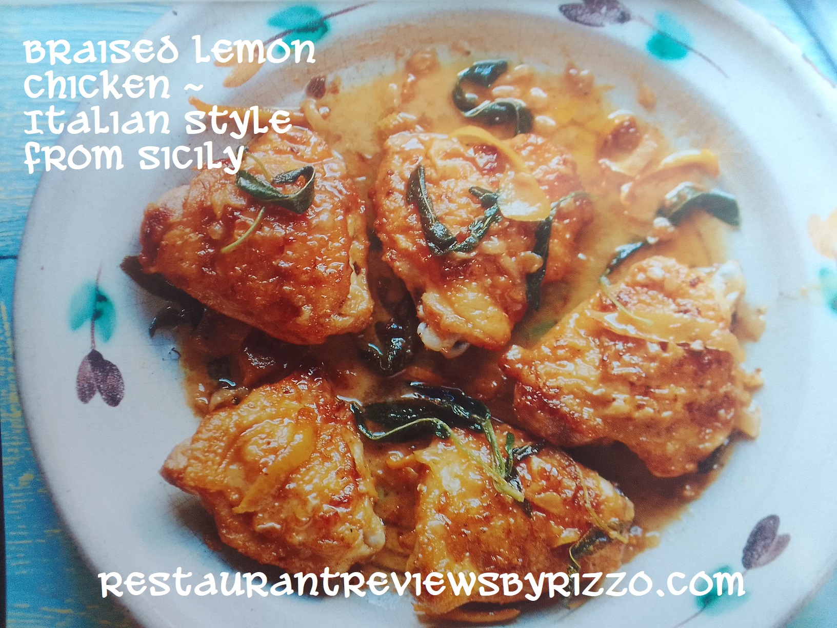 brised lemon chicken