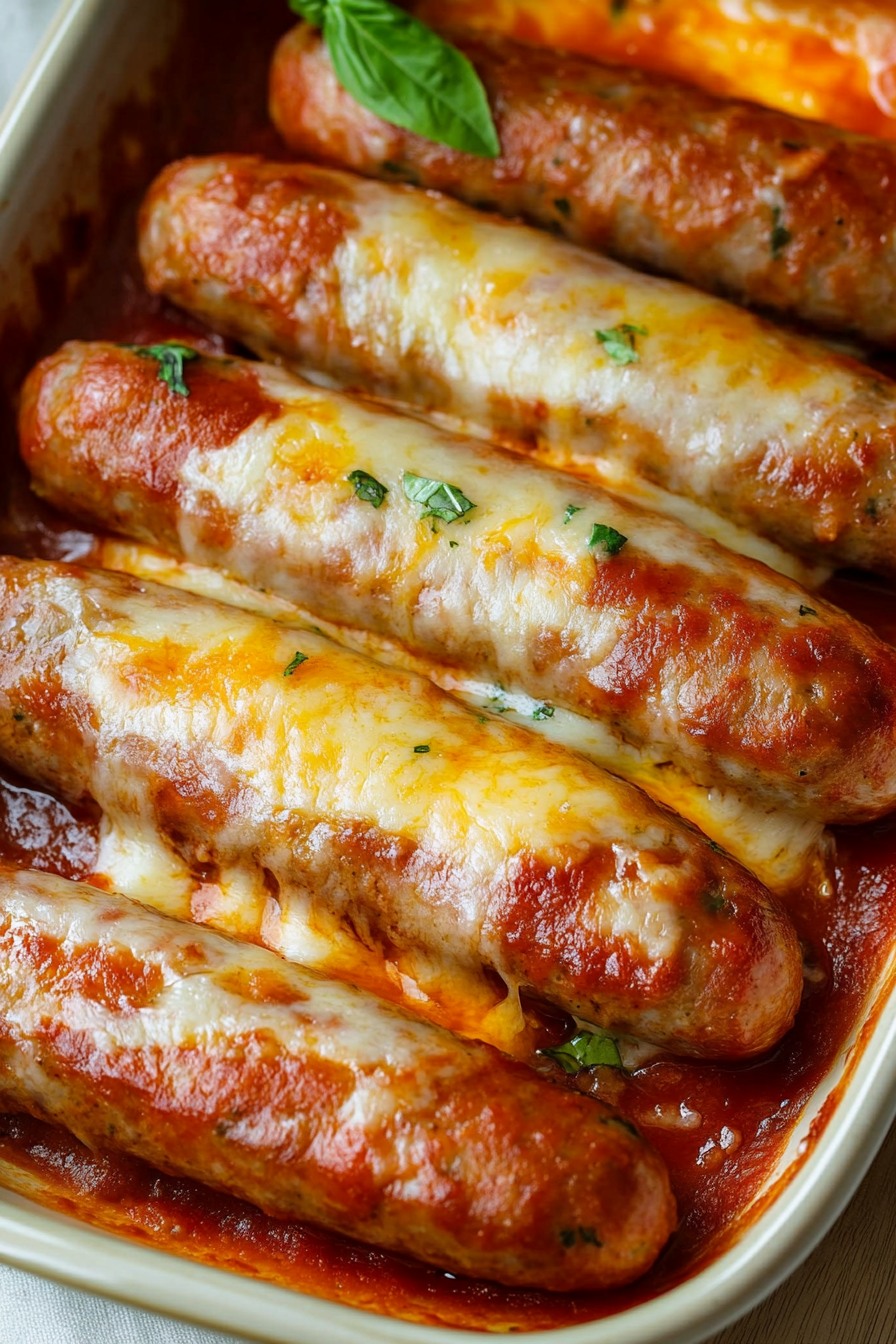 cheezy Italian sausage idea