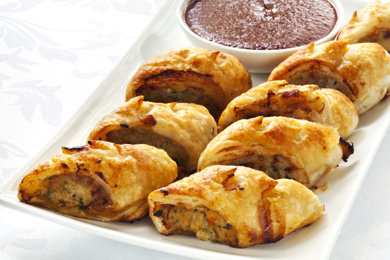 sausage roll bites