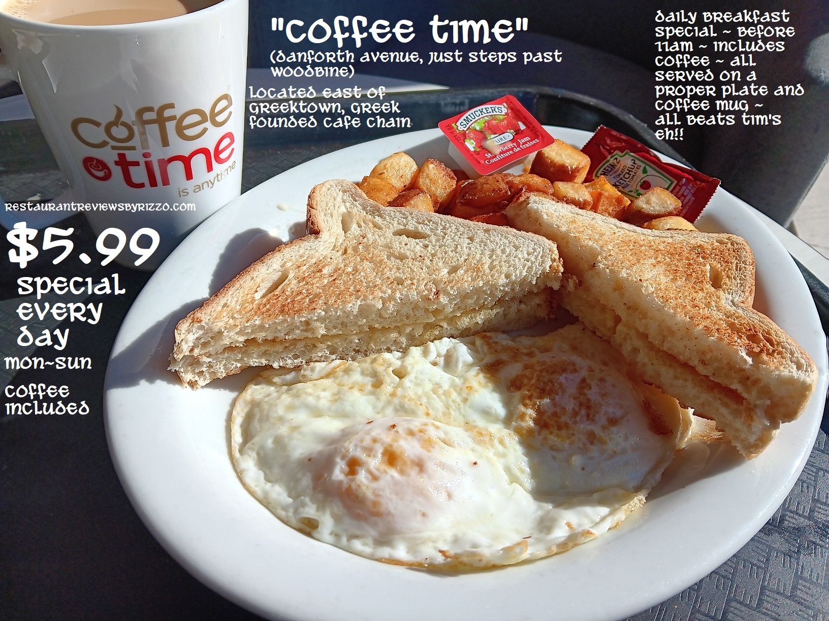 coffee time breakfast special