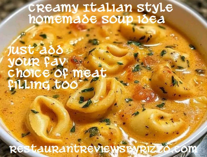 Creamy Italian style soup