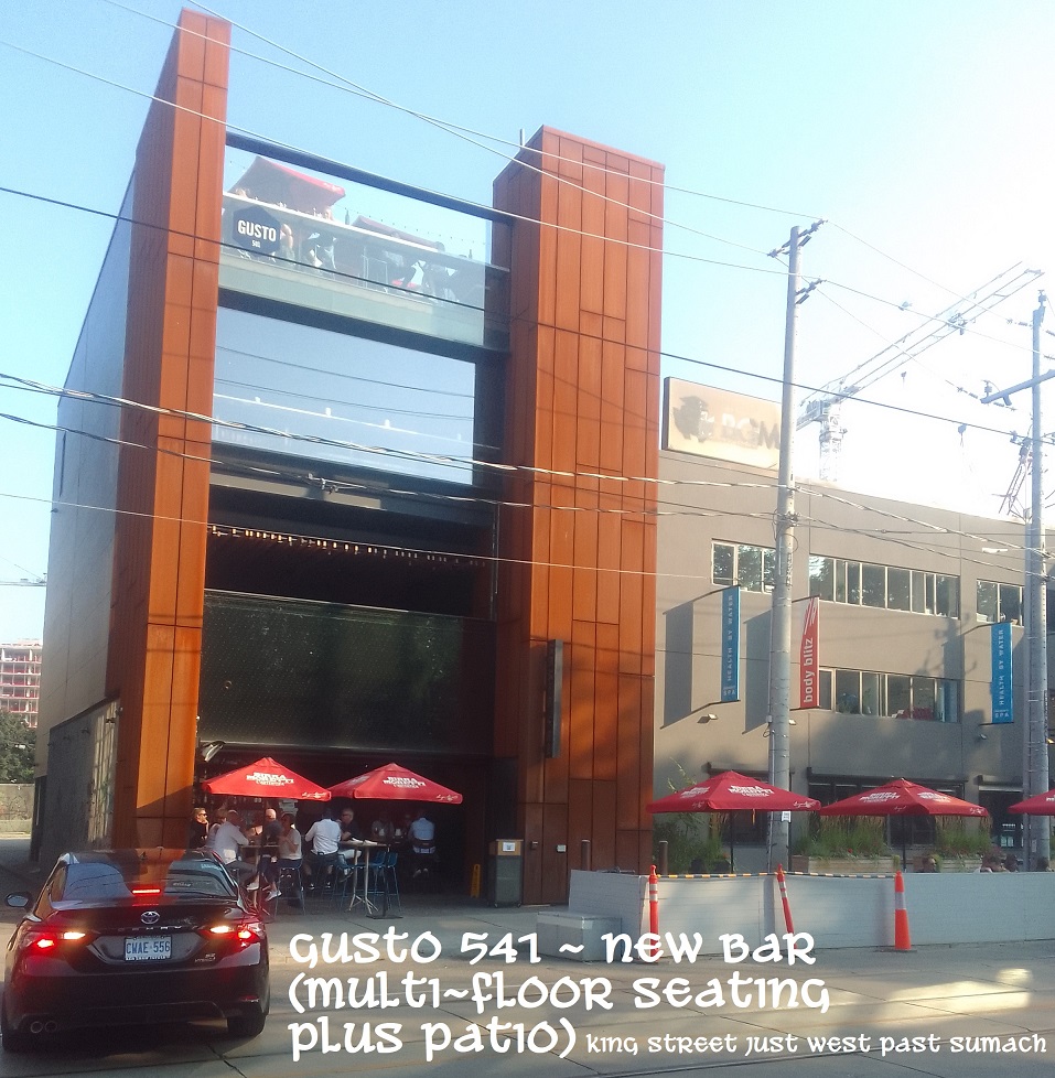 gusto 541 - new bar in area 