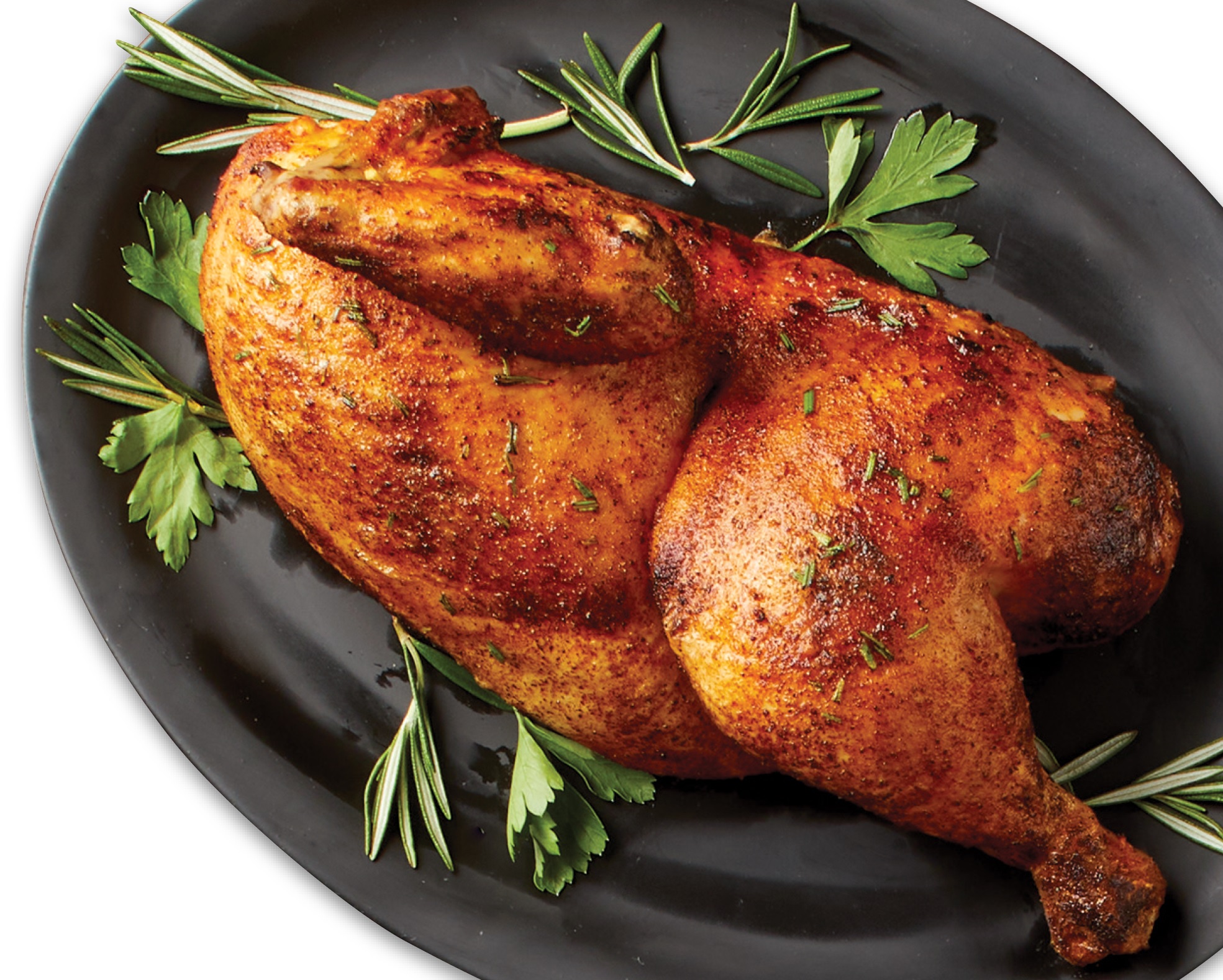 half chicken