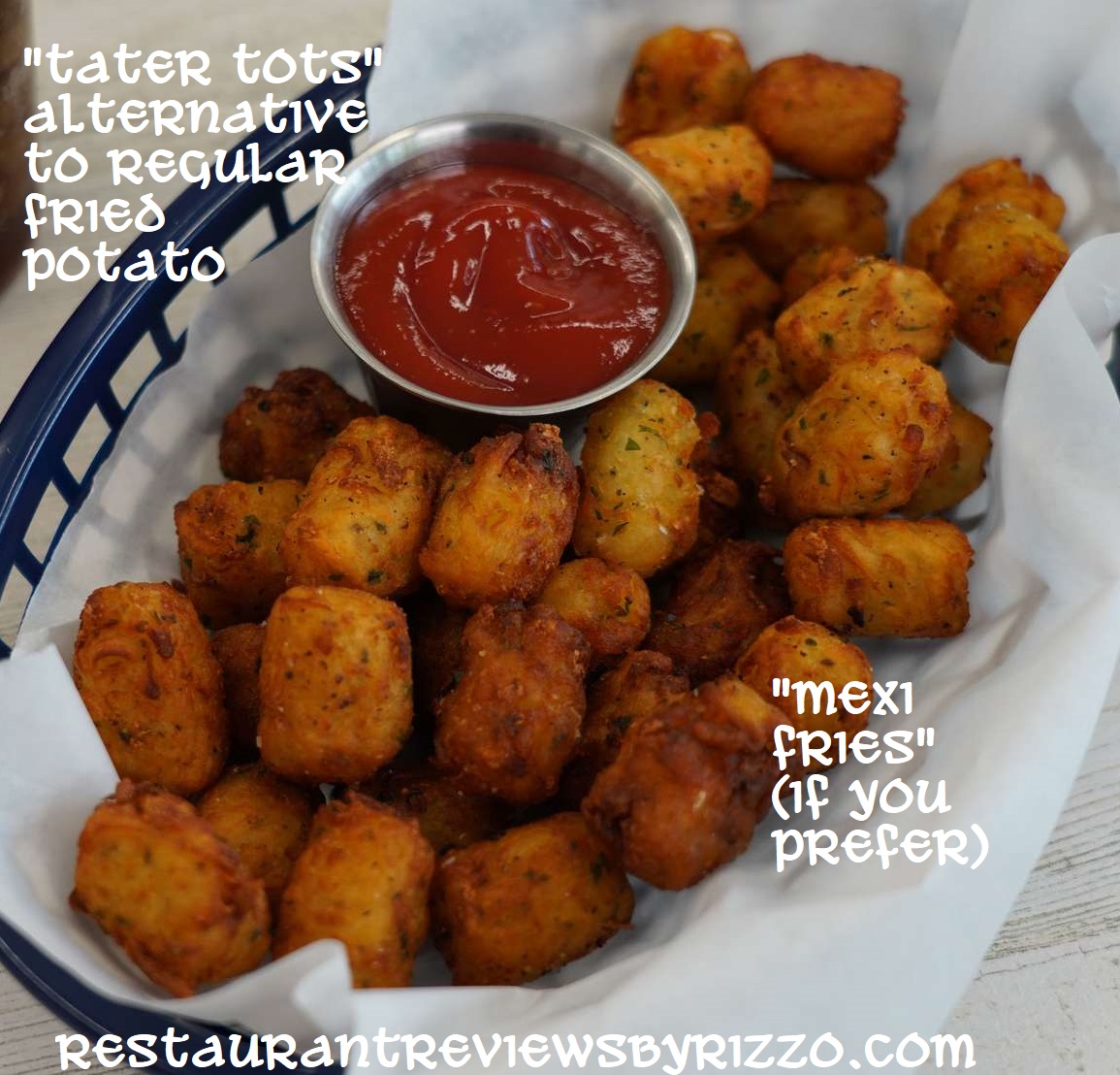 tater tots idea instead of fries (alternative)