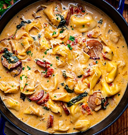 kielbasa_sausage_tortellini_creamy_soup