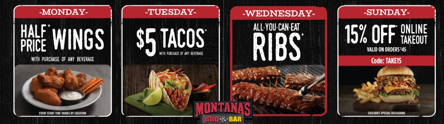 montanas food specials