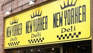 New Yorker Deli sign