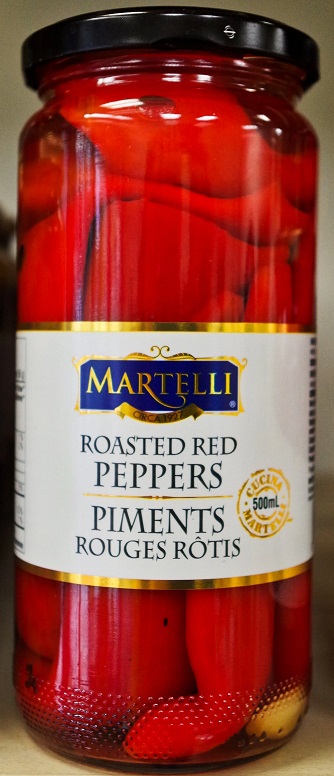 tasty peppers in sauce