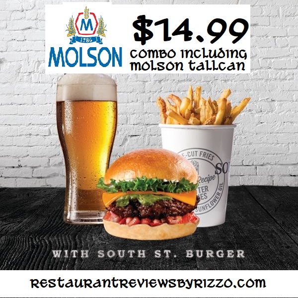 beer n burger combo