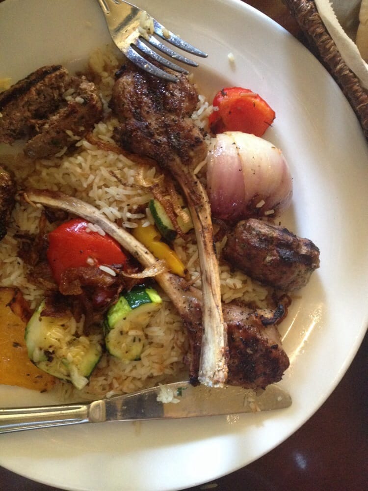 lamb chops dinner