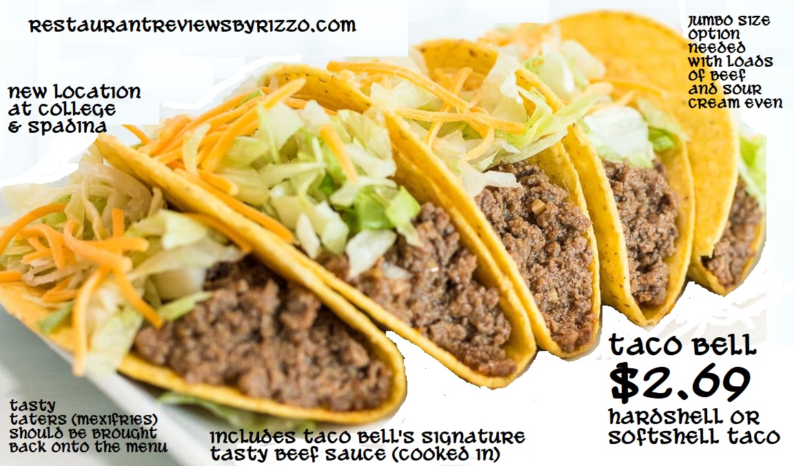 taco bell basic taco