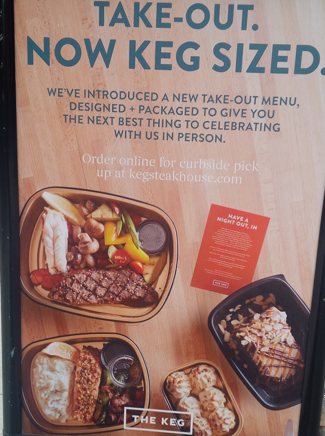 kegs takeout