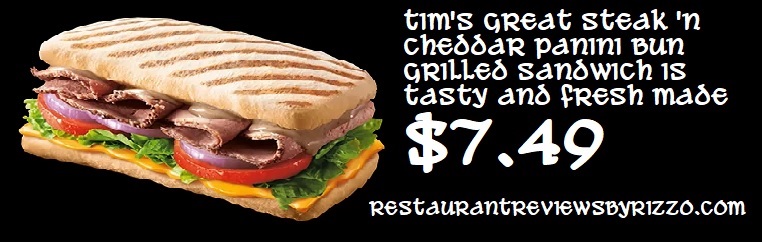 tims steak sandwich